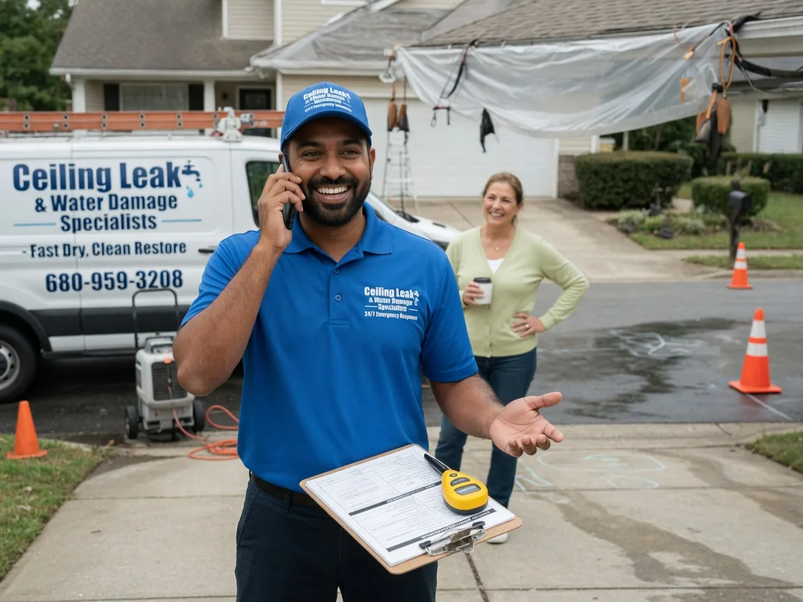 Ceiling Leak Cleanup Negaunee, MI FAQs